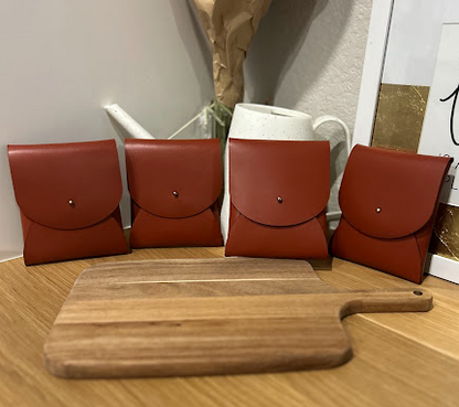 Leather tract holders